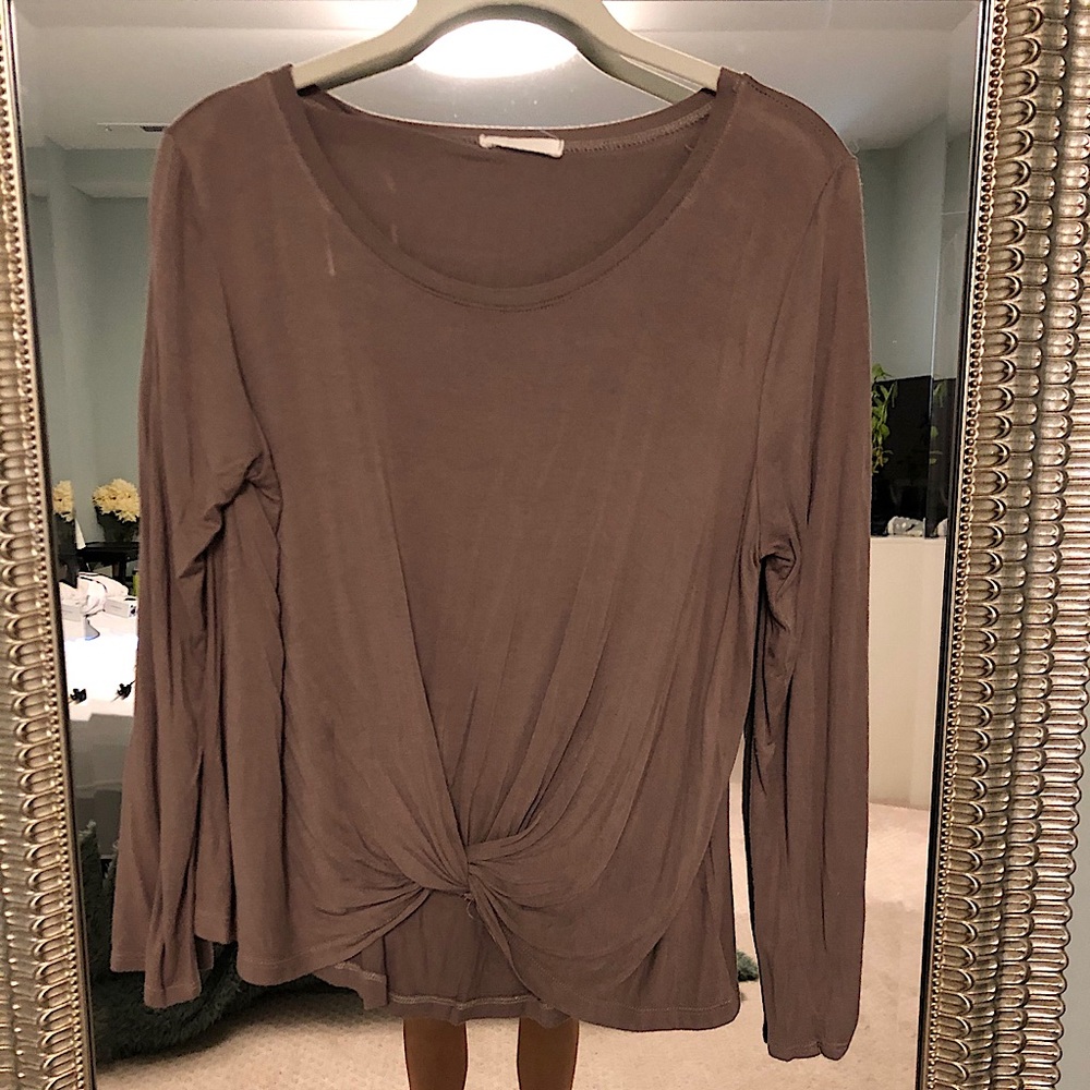 Anthropology long sleeve shirt